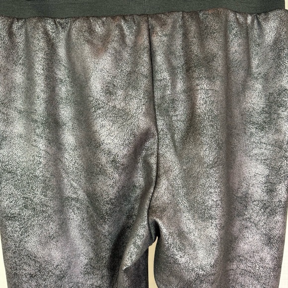 INC International Concepts Faux Leather Stretch Metallic Leggings Brown Size M - Picture 8 of 10